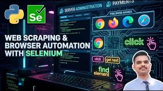 Selenium WebDriver Tutorial Browser Automation Web Scraping with Python