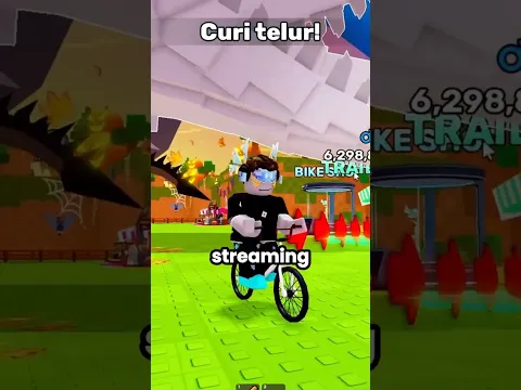 Dibantu BOCIL Malah RUSUH BANGET #short #roblox #bikeforegg