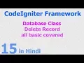 15 - CodeIgniter Hindi
