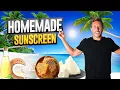 How to make homemade animal-based sunscreen