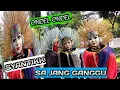 Ondel ondel Betawi cantik joget lagu sa jang ganggu || lagu viral