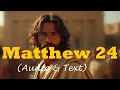 Matthew 24 KJV BIBLE With Text Images