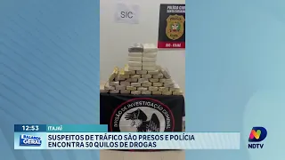 Operação Policial: Prisão de Quadrilha com 50kg de Drogas em Itajaí
