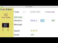 Times Table App Using Python Tkinter