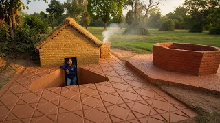 She Built an Underground Brick House in the Jungle – Wait Till You See the Hot Tub!