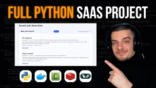 Python SaaS Project That Scales Job Finder