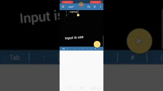 Write a program that ask your name and say hello to you