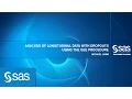Analysis of Longitudinal Data With Dropouts Using the GEE Procedure