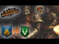 IRONDRAKE FLAMETHROWERS Wood Elves vs Dwarfs - Total War Warhammer 3