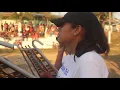 Mopan Technical High School Marching Band displays its musical skills