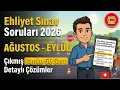 Ehliyet Sinav Sorulari 2026 Agustos - Eylul Cikmis Sorular