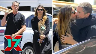Christian Bale And Wife Sibi Share Sweet Moment At LA Lumber Yard