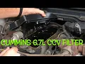 Ram Cummins 6 7 Perform Service Message CCV Filter Change