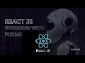 ReactJS Part 3 Form Validation Data Input and Toggle Tutorial Hindi