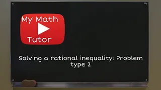 ALEKS Solving a rational inequality Problem type 2