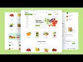 Grocery Store Website Design Using HTML CSS JavaScript Project for Beginners