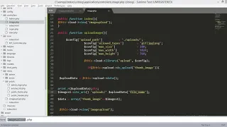 image upload in codeigniter with database example