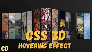 Simple 3D Hover Effect Clear Explanation with HTML CSS JavaScript