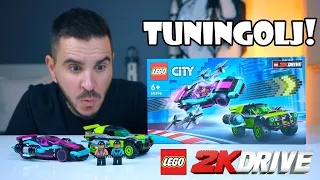 Indulhat a Need For Speed! || LEGO City 60396 2KDRIVE Átalakított versenyautók