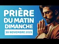 Lagu ✝️ Prière Du Matin - Dimanche 30 Novembre 2025 | MATINÉE DE GUÉRISON ET DE PAIX AVEC SAINT RAPHAËL🙏