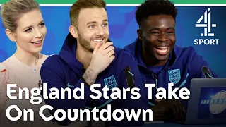 Download Bukayo Saka In Stitches At England Teammates On Countdown | England Vs Countdown | Three Lions MP3