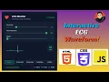 Build an ECG Display with HTML CSS JavaScript - Live Heartbeat UI
