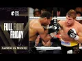 Full Fight Canelo Alvarez vs Sugar Shane Mosley Alvarez Was Perfect Despite Bloody Cut FREE