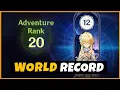 This Guy Finish 12th Floor Spiral Abyss at AR 20