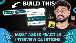 React JS Interview Questions Multi Select Search - Frontend Machine Coding Interview Experience
