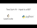 Leetcode - Two Sum IV