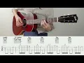 【TAB】 時には昔の話を(Once in a While, Talk of the Old Days) - 紅の豚(Porco Rosso) FingerStyle Guitar ソロギター【タブ】