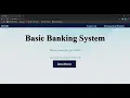 Basic Banking System using PHP MYSQL HTML CSS BOOTSTRAP TASK
