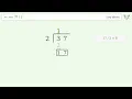 Long Division Problem Step-by-Step Solution