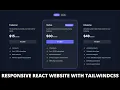 Learn how to build Responsive Pricing Section with Tailwindcss
