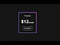 Card Gradient Border Animation HTML CSS