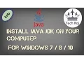 How to Download and Install Java JDK on Windows 10
