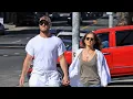 Minka Kelly And Dan Reynolds Go For An Afternoon Walk With Their Dog in Sunny Los Angeles