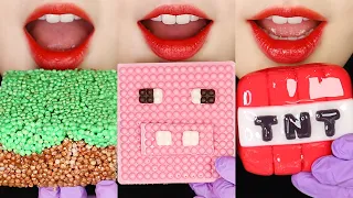 16MINUTES MINECRAFT FOOD ASMR COMPILATION EATING SOUND ASMR