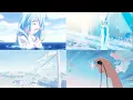 Aesthetic anime gifs blue soft