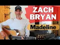 Lagu Madeline - Zach Bryan \u0026 Gabriella Rose | Guitar Tutorial