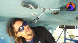 How to remove stuck thru-hulls on a sailboat [Ep 43]