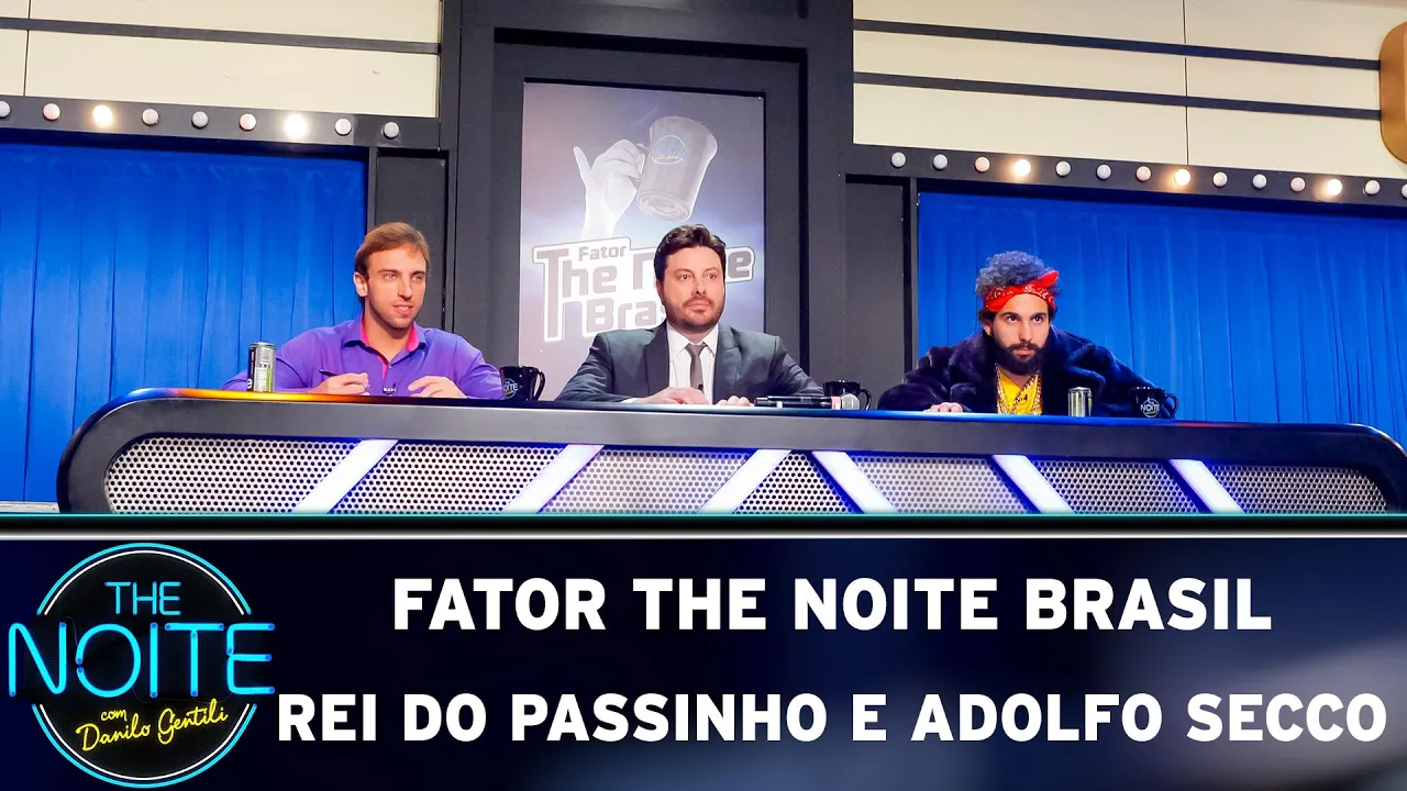 Fator The Noite Brasil: Rei do Passinho e Adolfo Secco - Ep. 1 | The Noite (08/05/19)