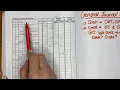 Grade 10 General Journal Format