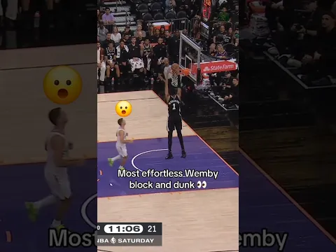 TOO EASY FOR WEMBY👽