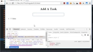AngularJS Tutorial 32 Creating To Do App Part 4