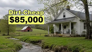 5 CHEAP Tennessee FARMHOUSES With ACREAGE Hidden Property Deals Still Affordable in 2026 Pt 3