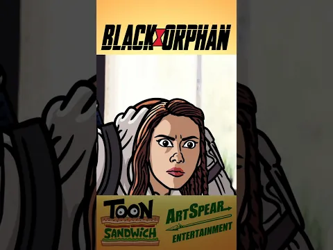 Black Widow blows her back out - TOON SANDWICH #funny #blackwidow #marvel #mcu #avengers #parody