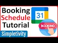 How to use Appointment Schedule in Google Calendar Tutorial