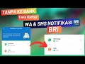 Cara Daftar SMS Notifikasi BRI lewat BRImo