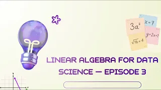 Linear Algebra for Data Science Episode 3 - Visualizing Vectors in Desmos